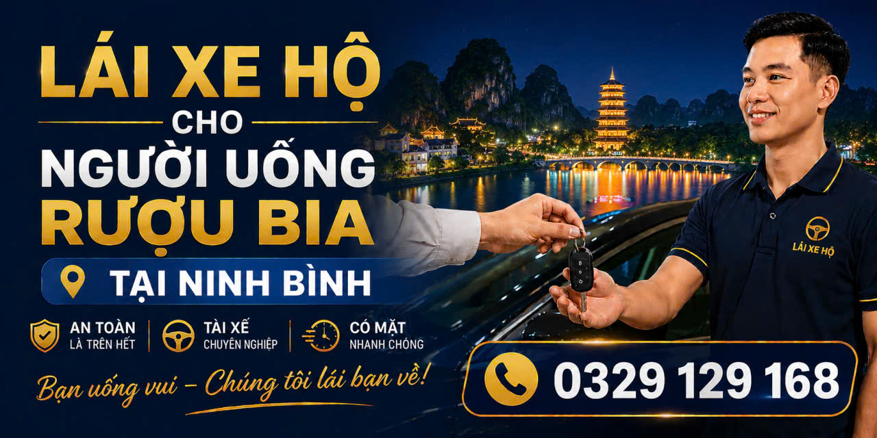 Lái xe hộ Ninh Bình lhe 0329 129 168